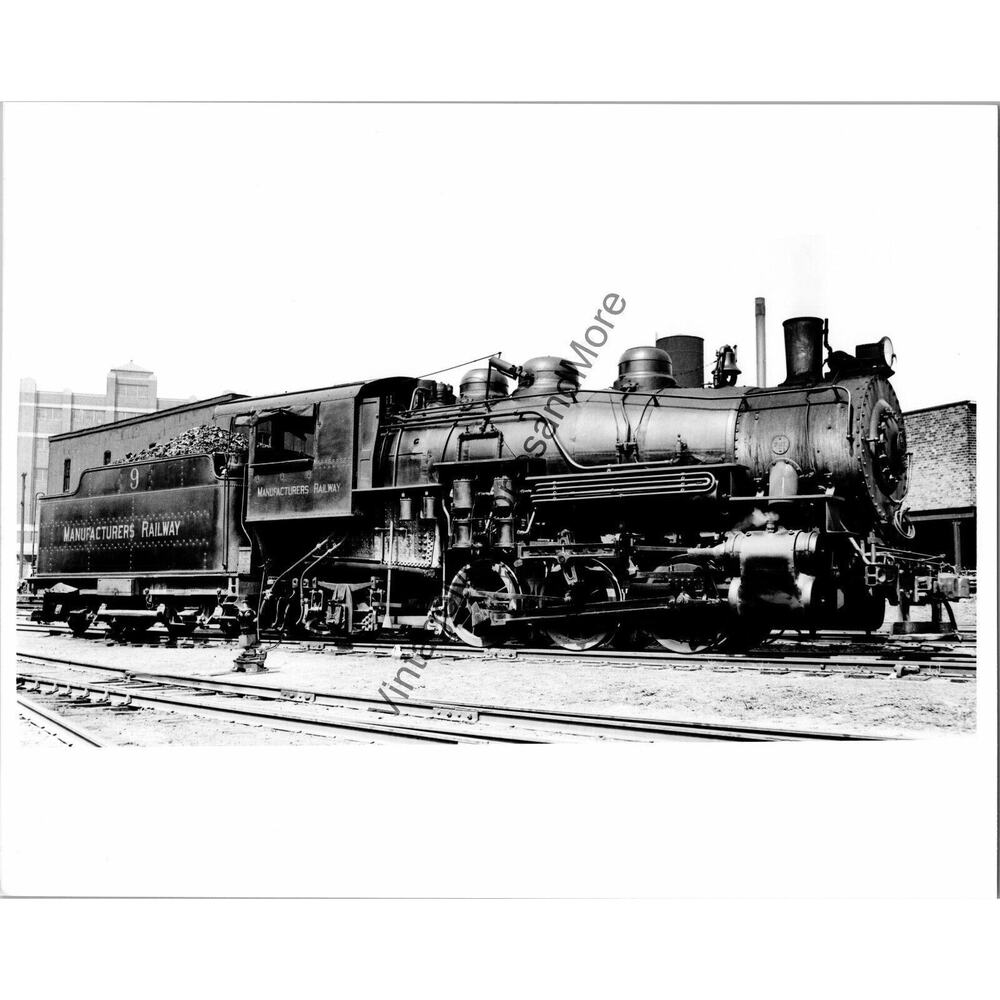 1938 Manufacturers Railway Co. MRS 9 Steam Locomotive St. Louis, MO. T4-61
